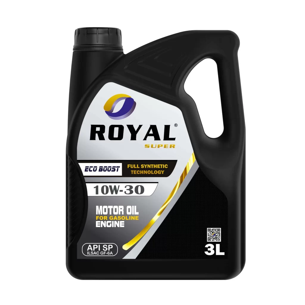 Royal Super Gasoline Engine Oil 10W-30 API SP 3 Liter - ROYAL SUPER