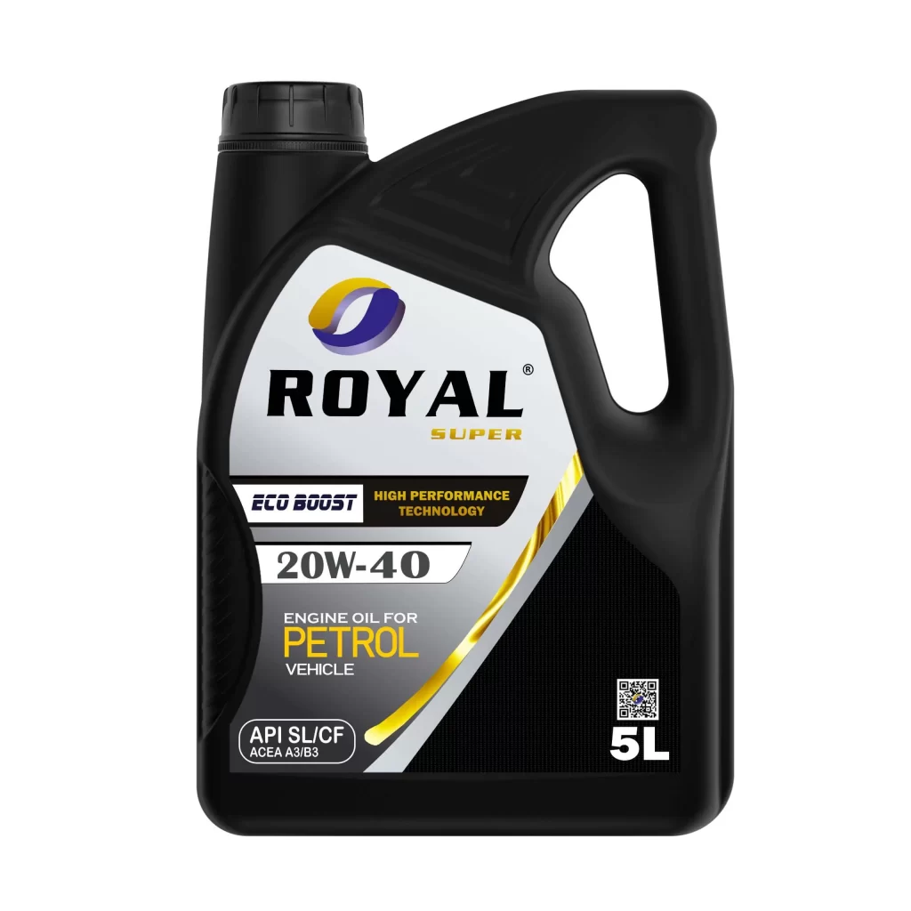 Royal Super Lubricants engine oil 20W-40 API SL/CF for Petrol Vehicle 5 ...