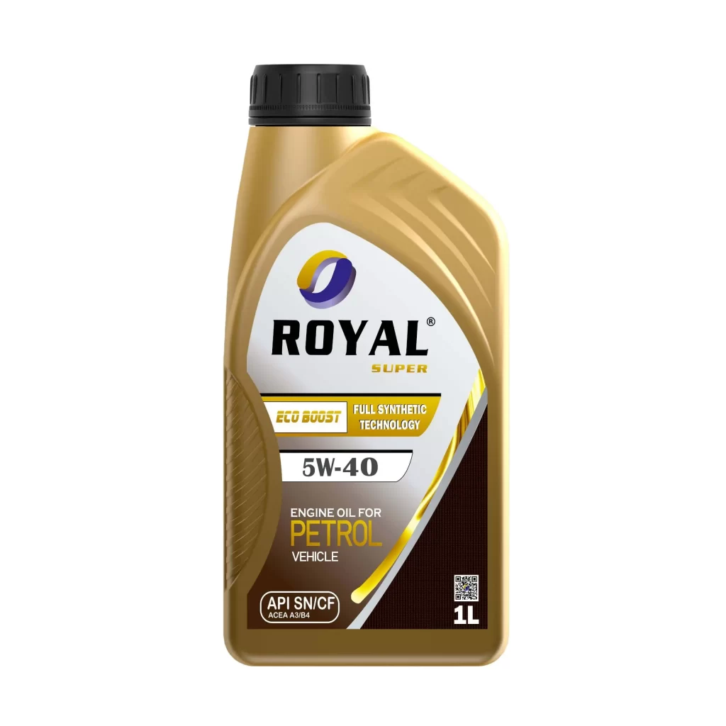 Royal Super Lubricants Engine Oil 5W-40 API SN/CF for Petrol Vehicle 1 ...