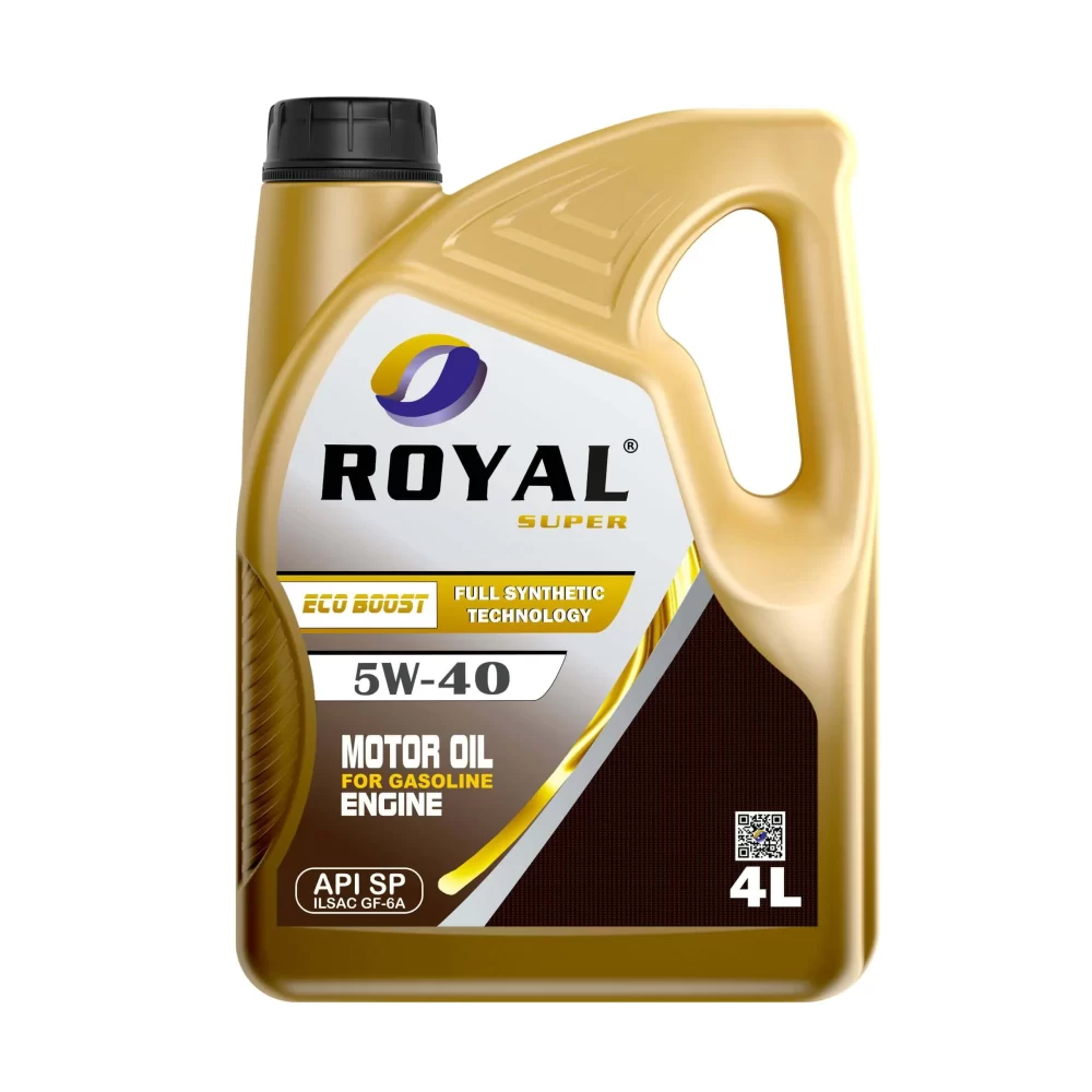 Royal Super Gasoline Engine Oil 5W-40 API SP 4 Liter