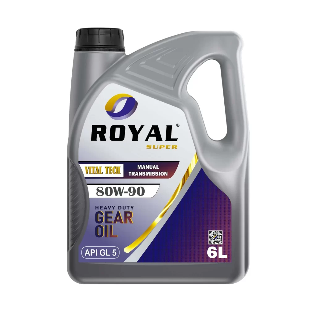 Royal Super Lubricants Gear Oil 80W-90 API GL 5 - 6 Liter