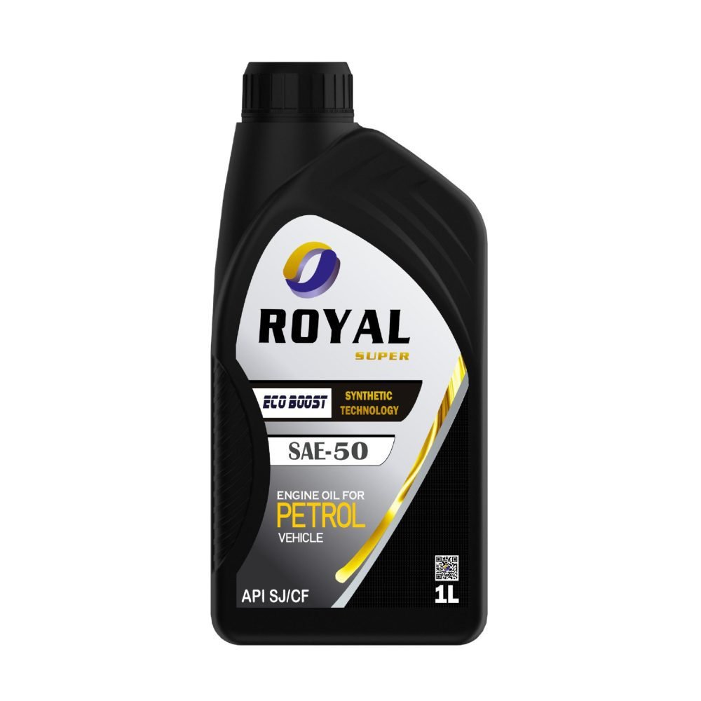 Royal Super Lubricants Engine Oil SAE 50 API SJ/CF for Petrol Vehicle 1 Liter